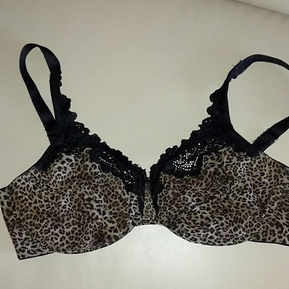 COPY - 2 for $15 Whimsy Animal Print w/Black Lace…